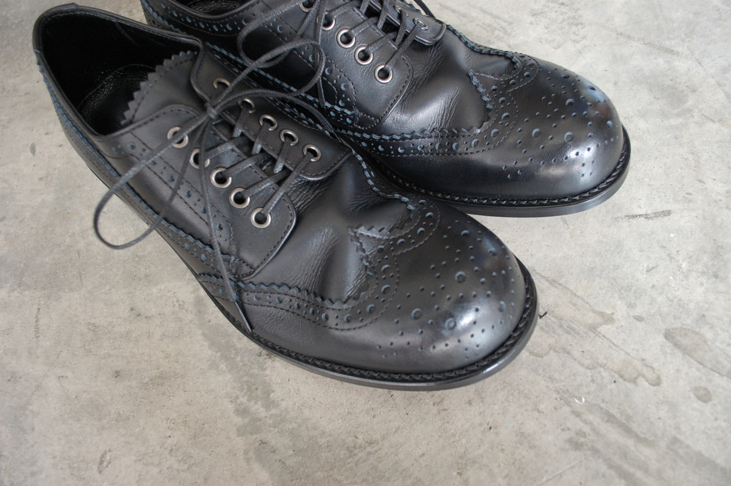 PADRONE パドローネ PU8054-2023-19C WING TIP SHOES ウイングチップ