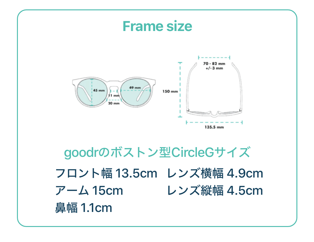 goodr(グダー) OGs サングラス Midnight Ramble at Circle Bar