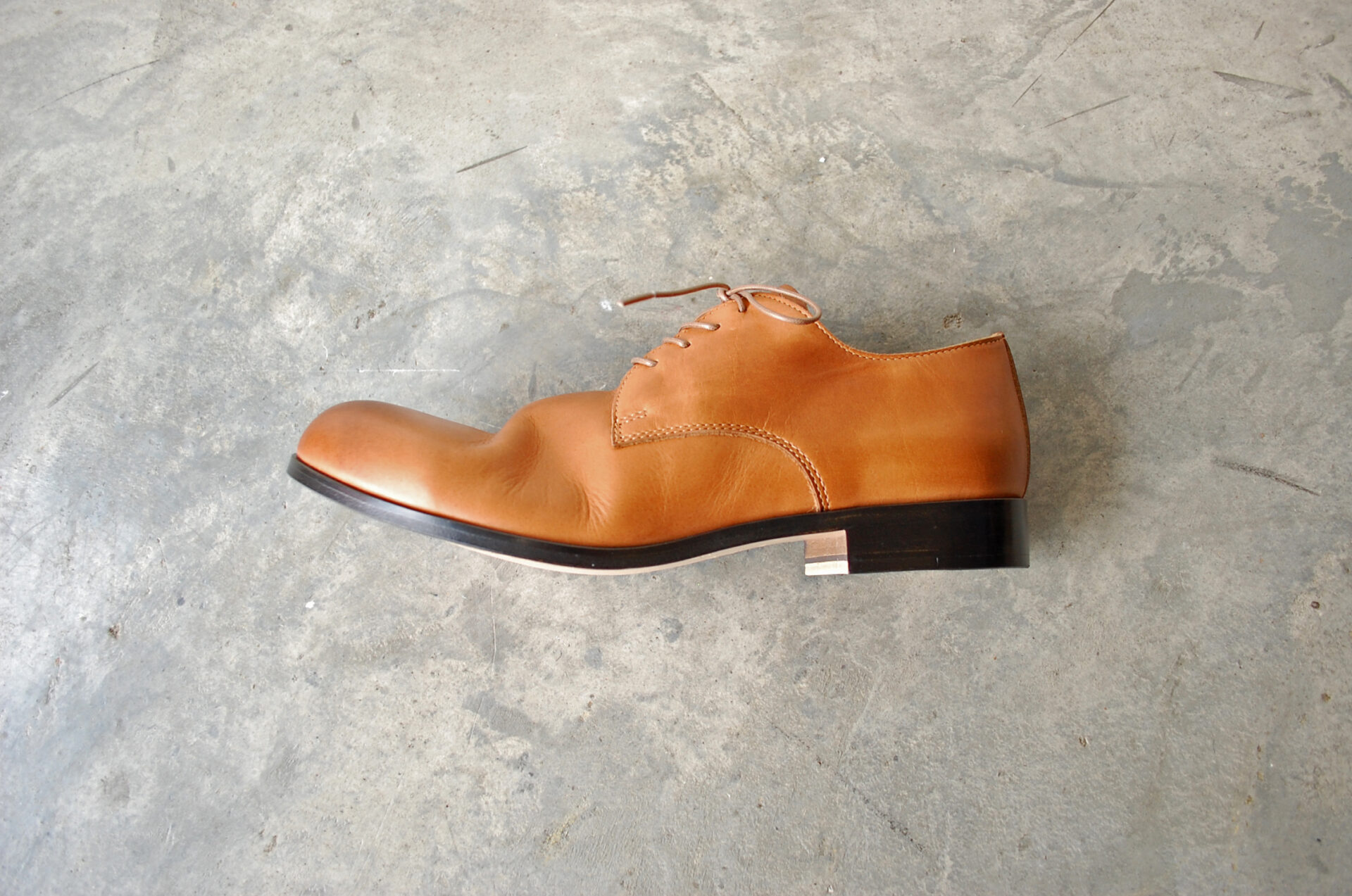 PADRONE パドローネ PU7358-2001-23A DERBY PLAIN TOE SHOES ダービー