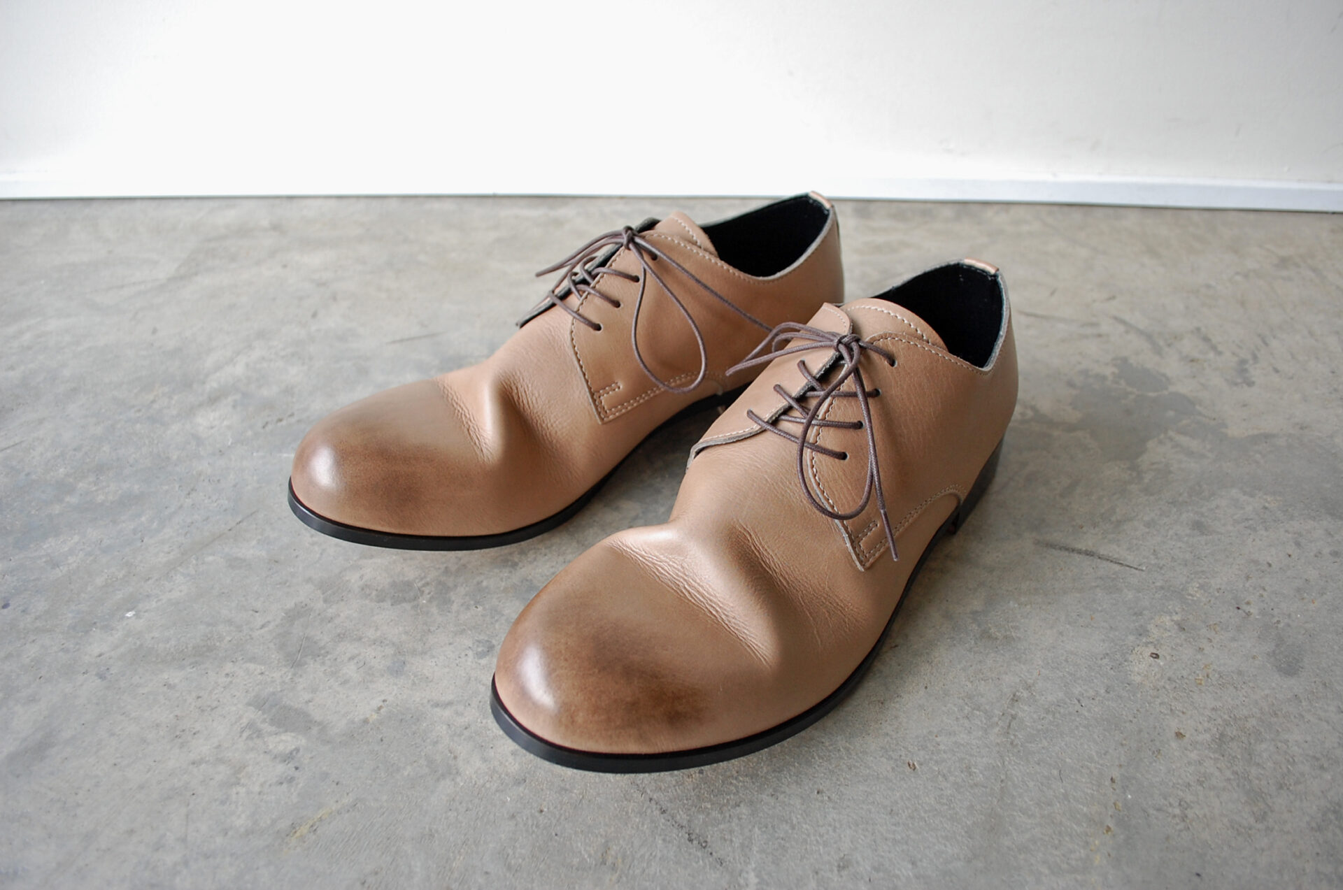 PADRONE パドローネ PU7358-2001-23A DERBY PLAIN TOE SHOES ダービー ...